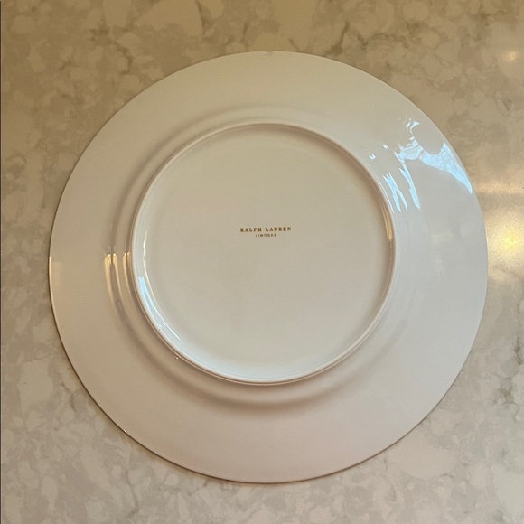 Ralph Lauren Aldon 12” charger plate classic navy good condition - Picture 5 of 5